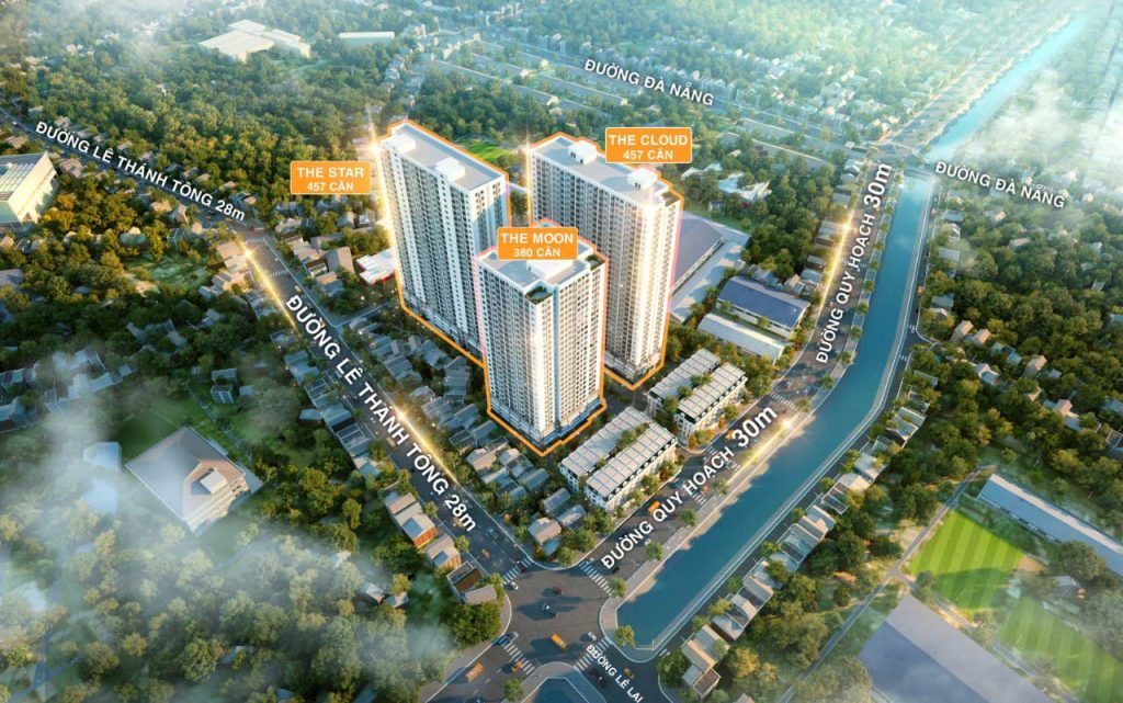 Chung cư Hải Phòng | Hình ảnh dự án Moonbay 