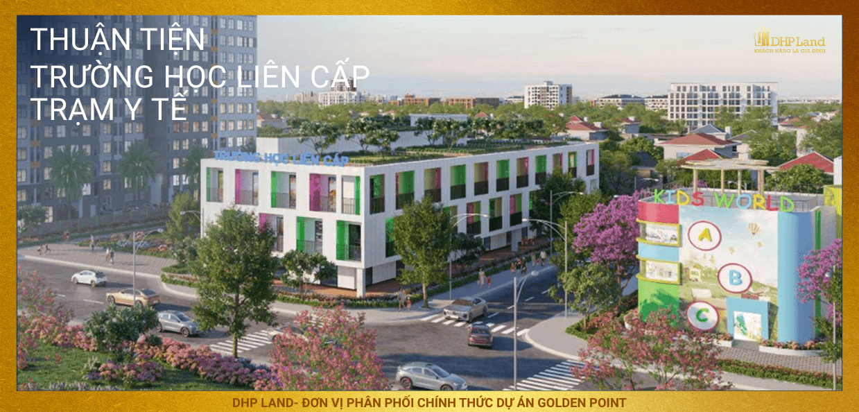 dự án golden point hải phòng tiện ích