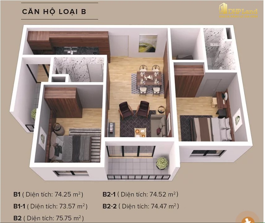 The Ambience Gamuda Land Hai Phong can ho 2 ngu B