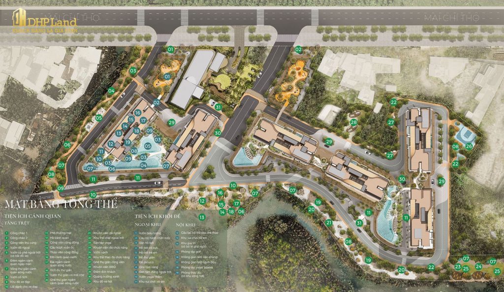 The Ambience | Gamuda Land Hải Phòng hệ thống tiện ích