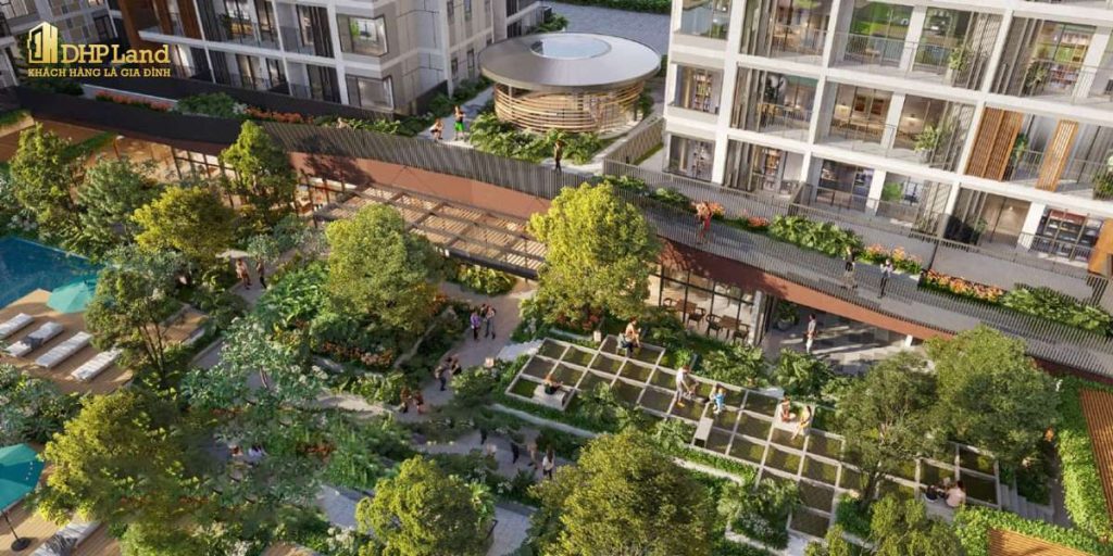 Công viên xanh tại The Ambience - Gamuda Land Hải Phòng