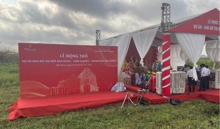 Lễ động thổ dự án Doji Hoa Động Thủy Nguyên
