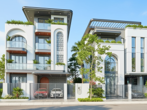 Biệt thự hiện đại đơn lập- dự án Doji Emerald Symphony Hoa động