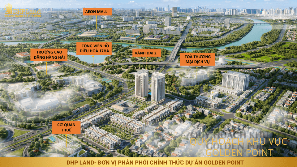 dự án golden point hải phòng- vị trí