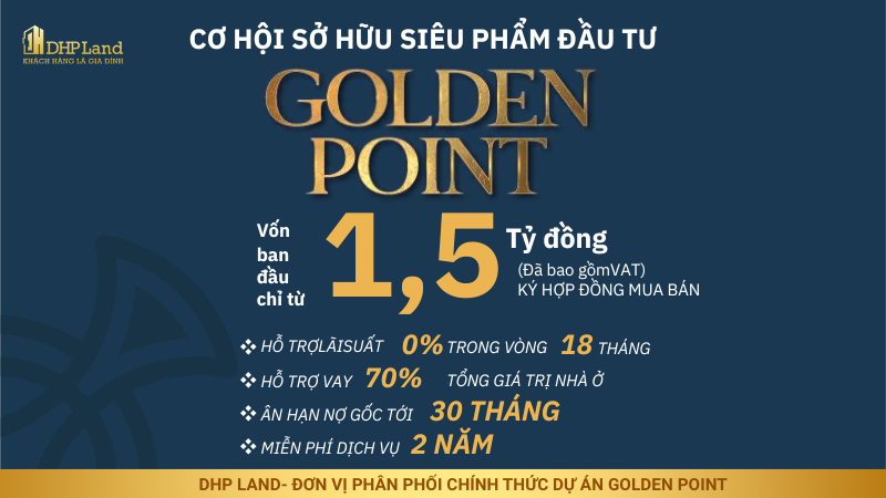 dự án golden point hải phòng đầu tư