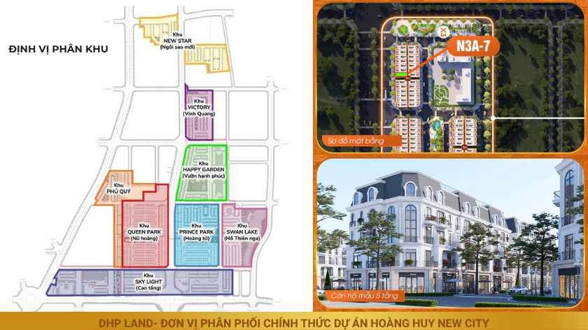 Đầu tư Hoàng Huy New City: Mua "Cổ phiếu" hay "Trái phiếu"? Căn N3A-7 có Cả hai hoang huy new city dinh vi phan khuN3A 7 2