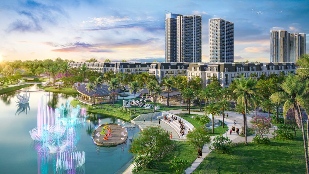 Hoàng Huy New City- hình ảnh phân khu Swan Lake 