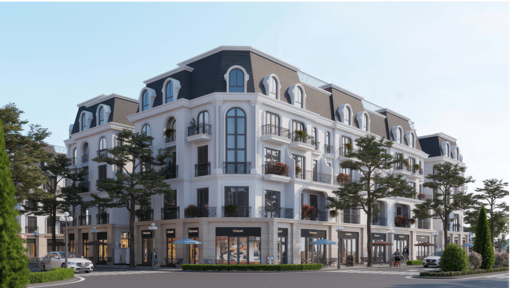 Hình ảnh phân khu vinh quang dự án Hoàng Huy New City