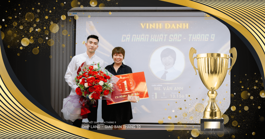 tuyển nhân viên bất động sản hải phòng vinh danh cá nhân doanh suất sắc