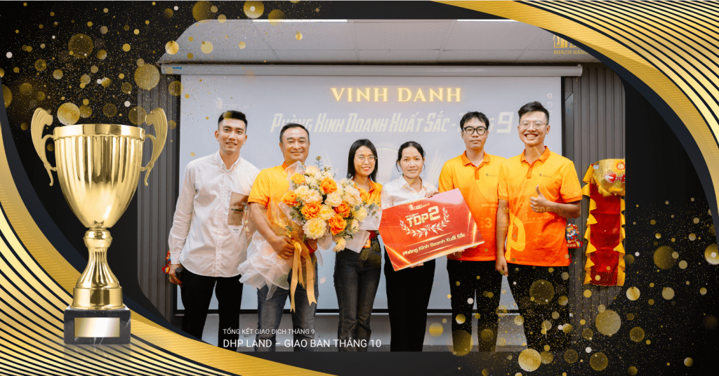 tuyển nhân viên bất động sản hải phòng vinh danh phòng kinh doanh suất sắc