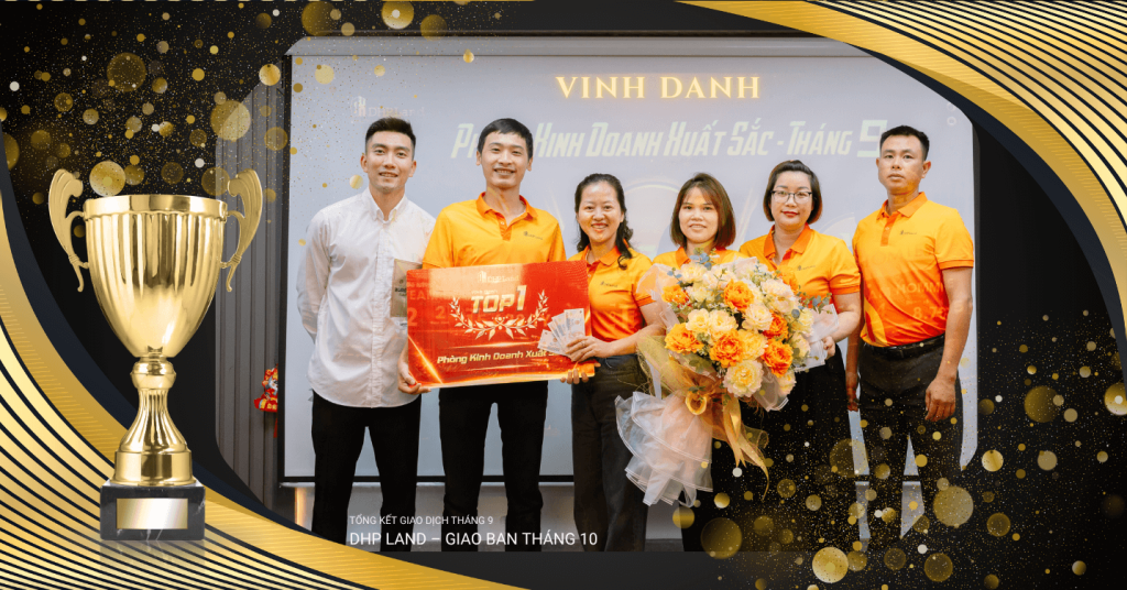 tuyển nhân viên bất động sản hải phòng vinh danh phòng kinh doanh suất sắc