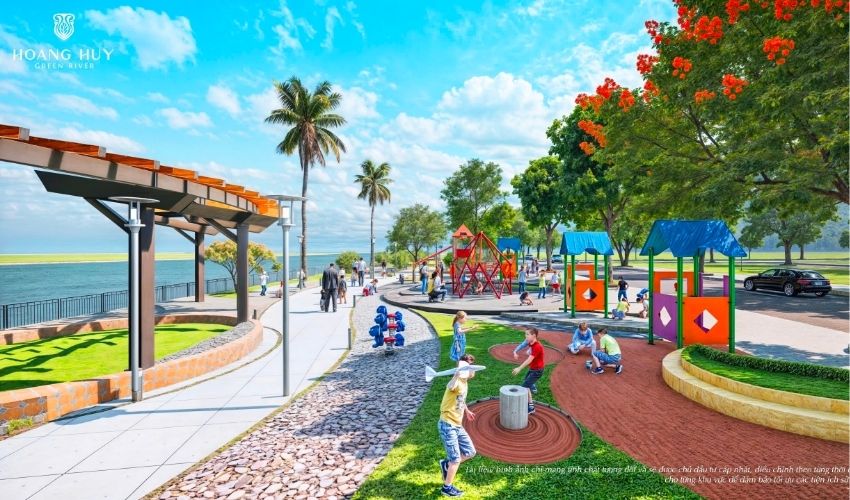 tiện ích tại Hoàng Huy Green River