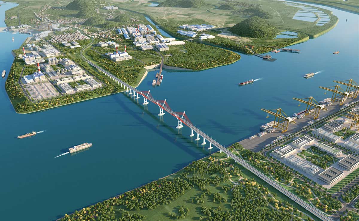 Chung cư Hoàng Huy New City | Cầu bến rừng kết nối Hải Phòng và Quảng Ninh
