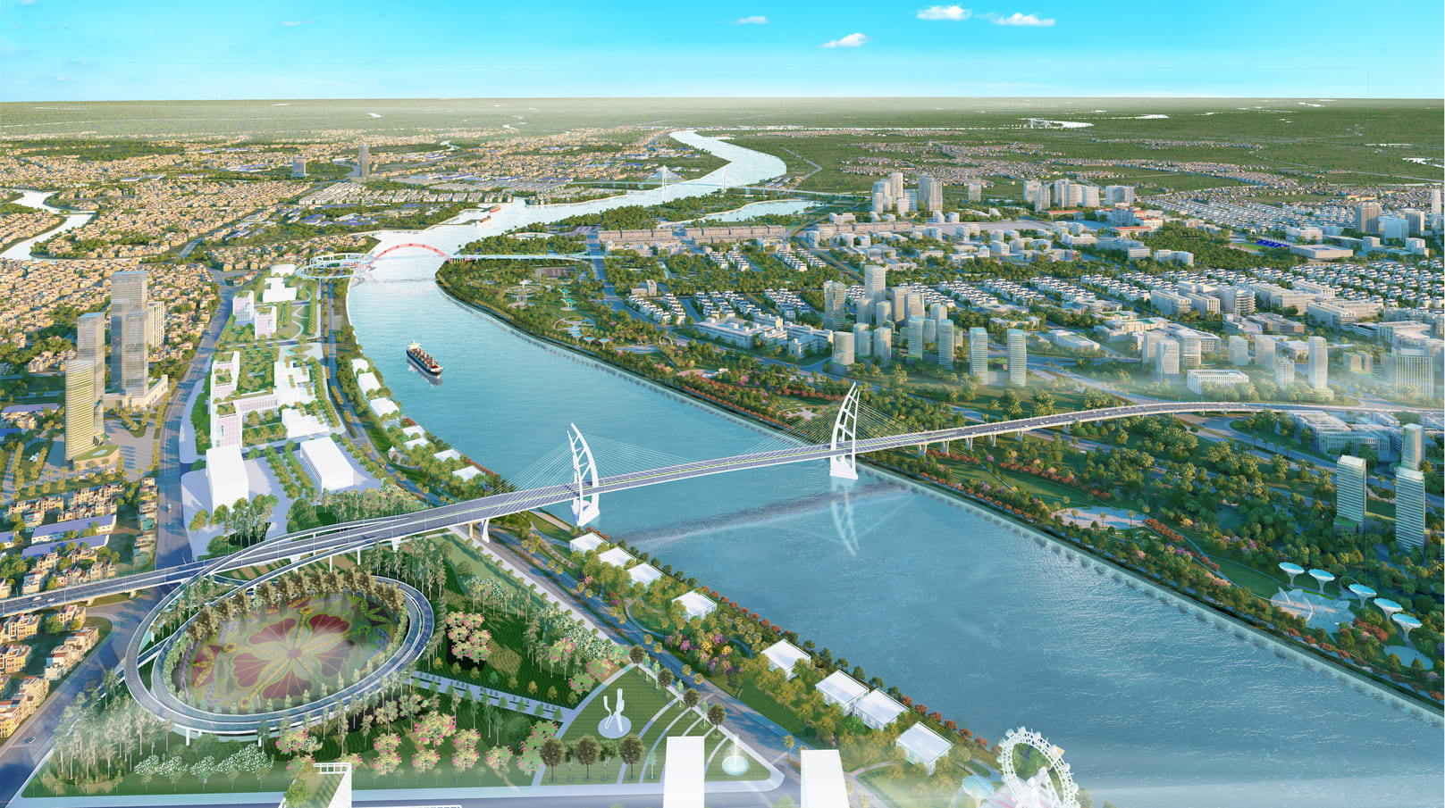 Chung cư Hoàng Huy New City - cây cầu nguyễn trãi