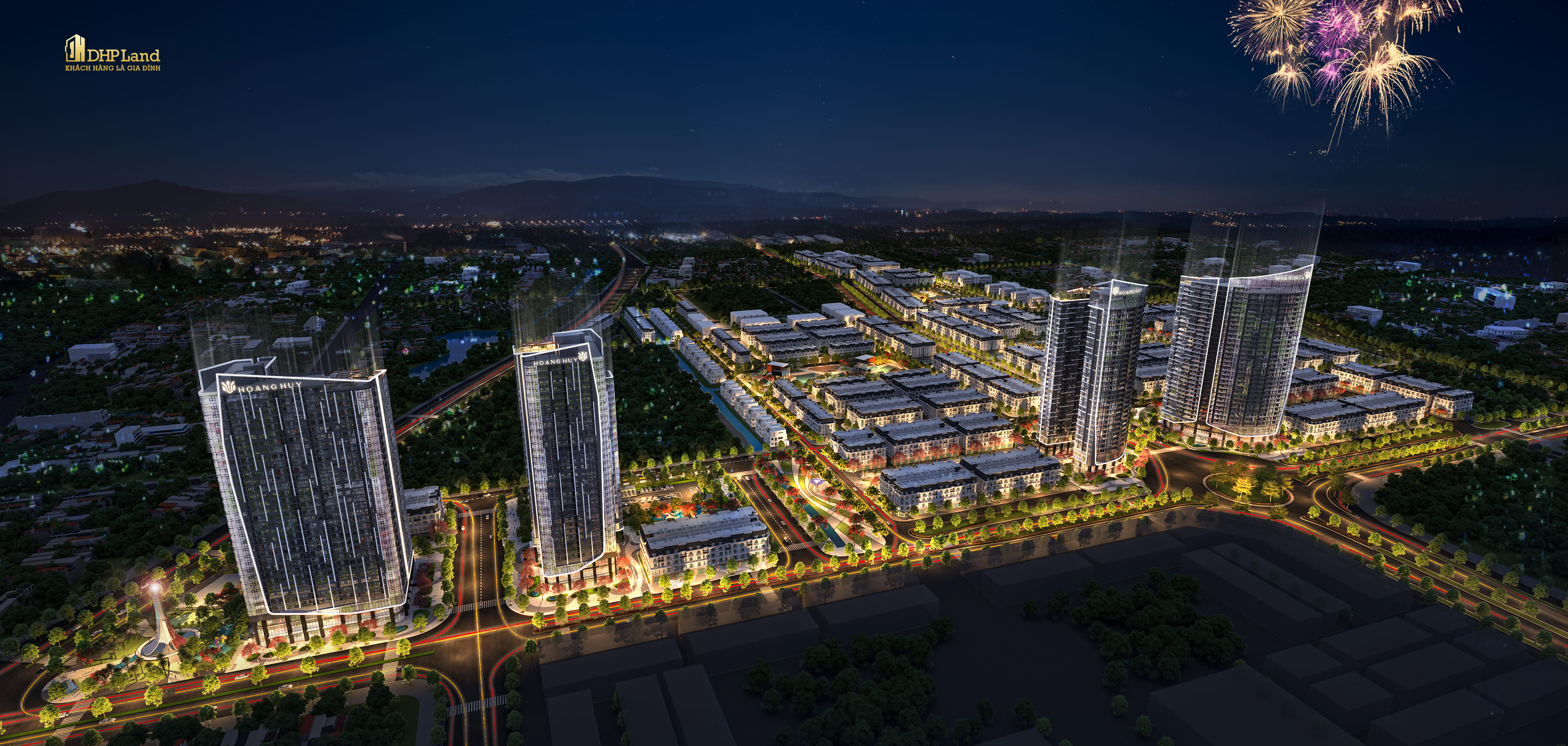 Chung cư Hoàng Huy New City | biểu tượng ngọn hải đăng và cánh buồm