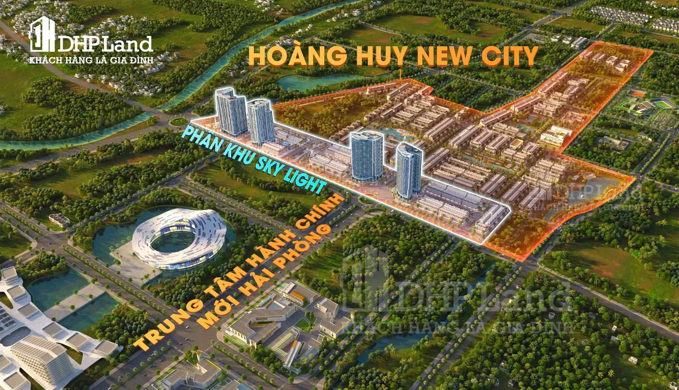 Chung cư Hoàng Huy New City - vị trí cửa ngõ trung tâm hành chính