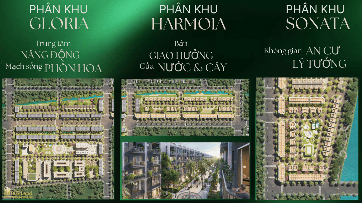 Doji Emerald Symphony các phân khu Doji Emerald Symphony các phân khu