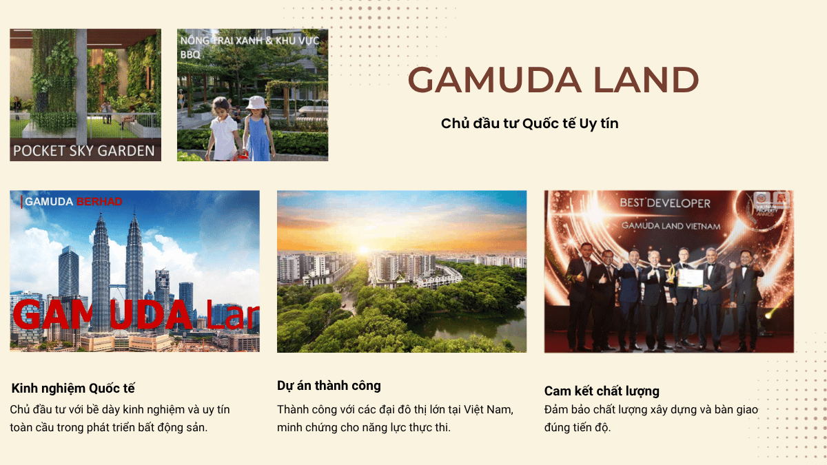 Gamuda Land Hải Phòng | Chủ đầu tư uy tín