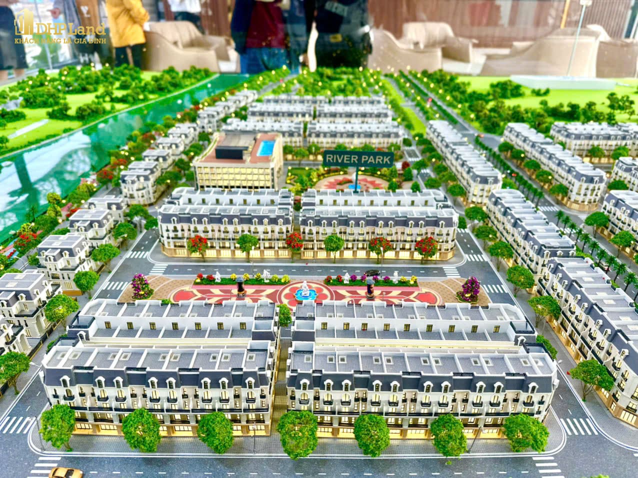 phân khu River park Hoàng Huy Green River | Hình ảnh sa bàn dự án