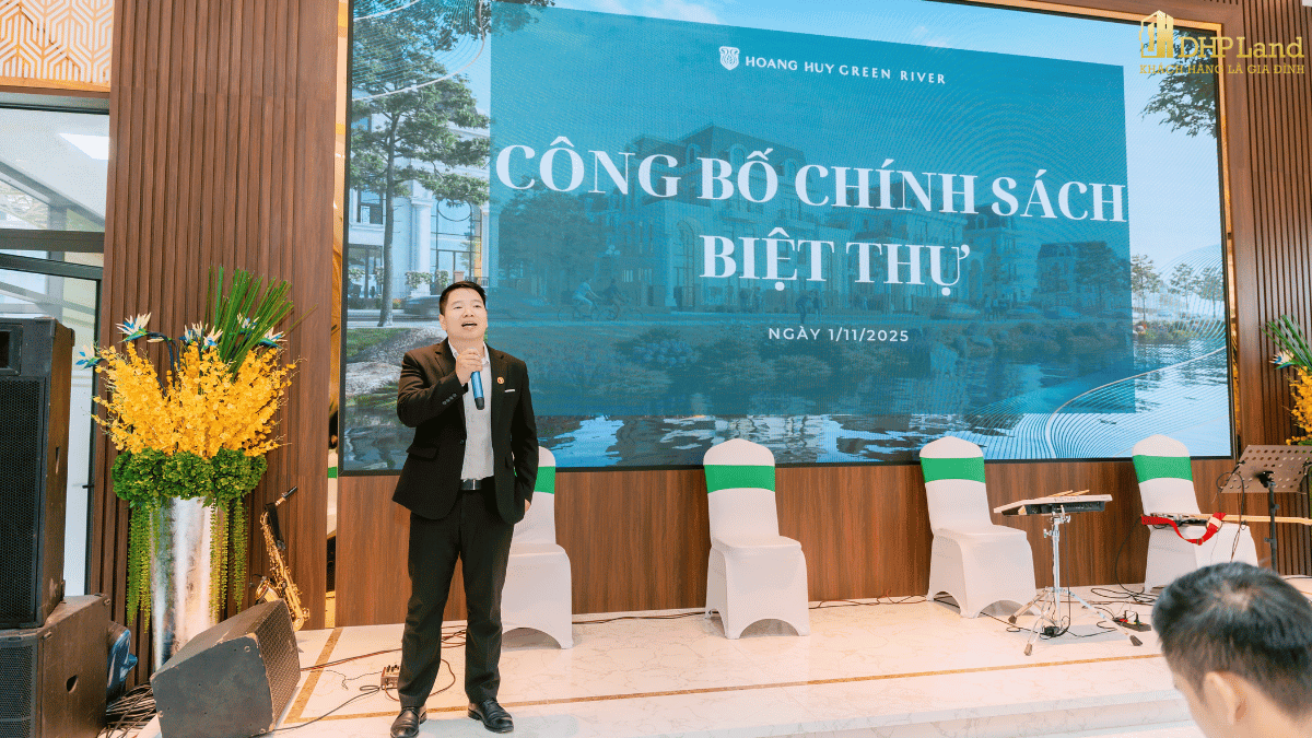 Hoàng Huy Green River | Hình ảnh công bố chính sách