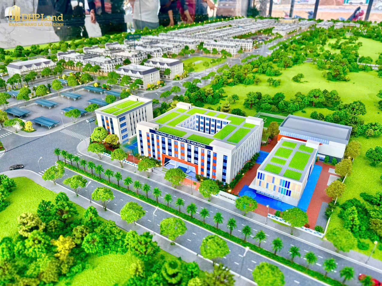 Hoàng Huy Green River | Hình ảnh sa bàn vị trí trường liên cấp Hoàng Huy Green River | Hình ảnh sa bàn vị trí trường liên cấp