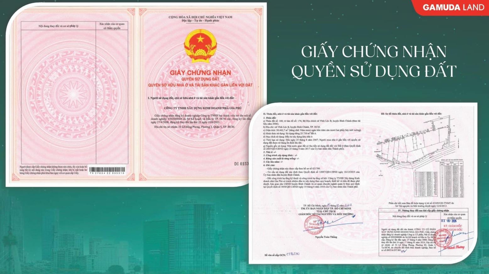 Pháp lý dự án The Ambience của Gamuda Land Hải Phòng