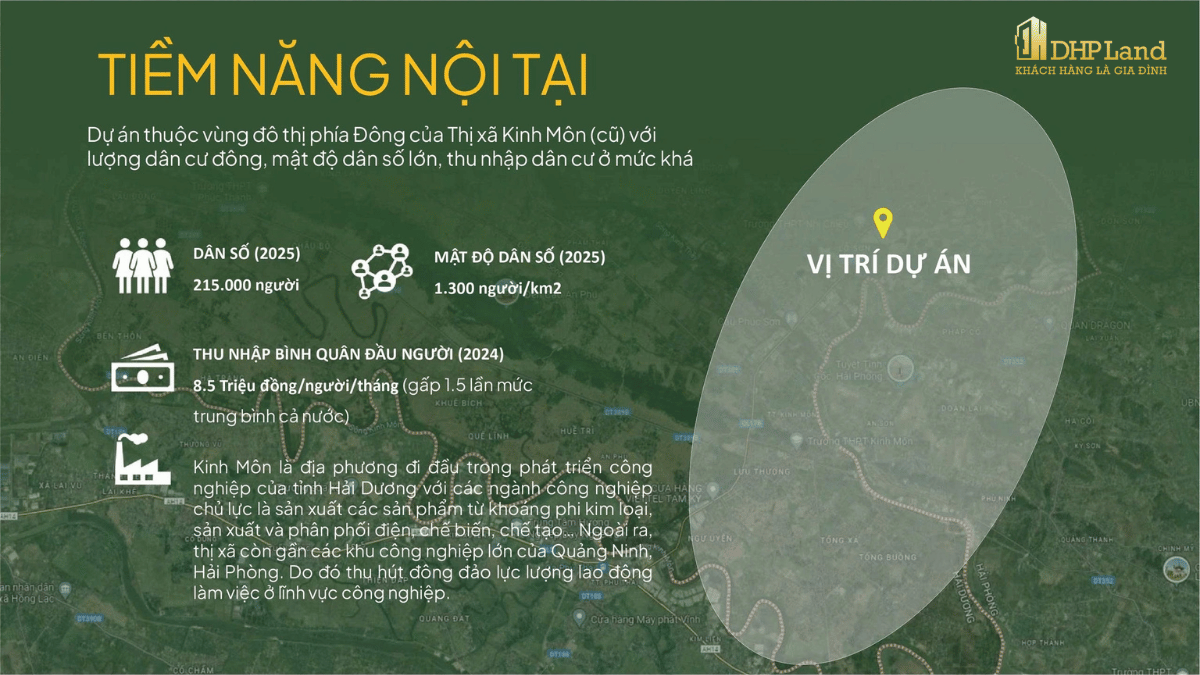 Phú Thứ Park Hill tiềm năng nội tại