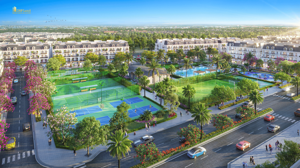 Tiện ích sân thể thao Chung cư Hoàng Huy New City