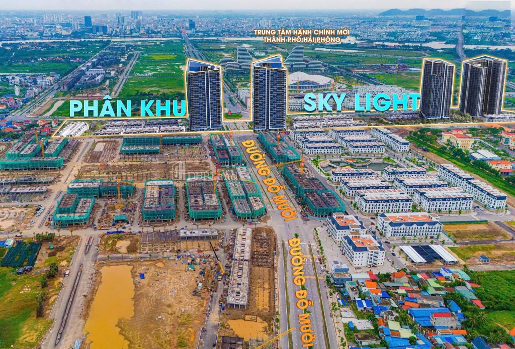 chung cư Hoàng Huy New City vị trí chiến lược