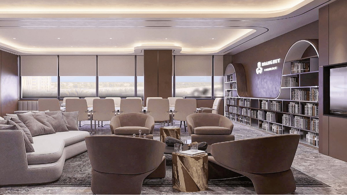 Hoàng Huy Commerce- tiện ích dự án Rose Residence- phòng sinh hoạt chung