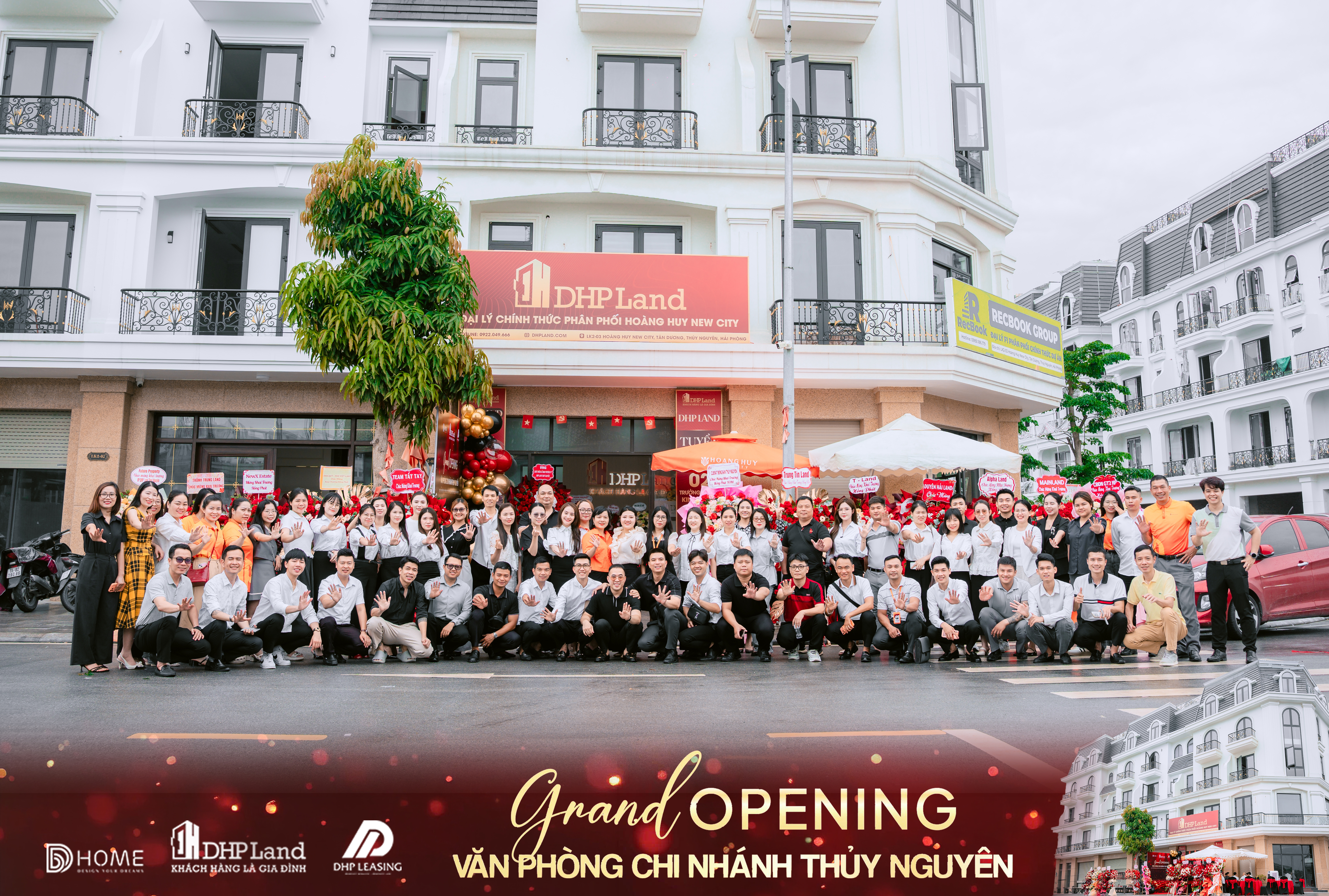 Nhân sự dhp land tại văn phòng mới- cơ sở 2