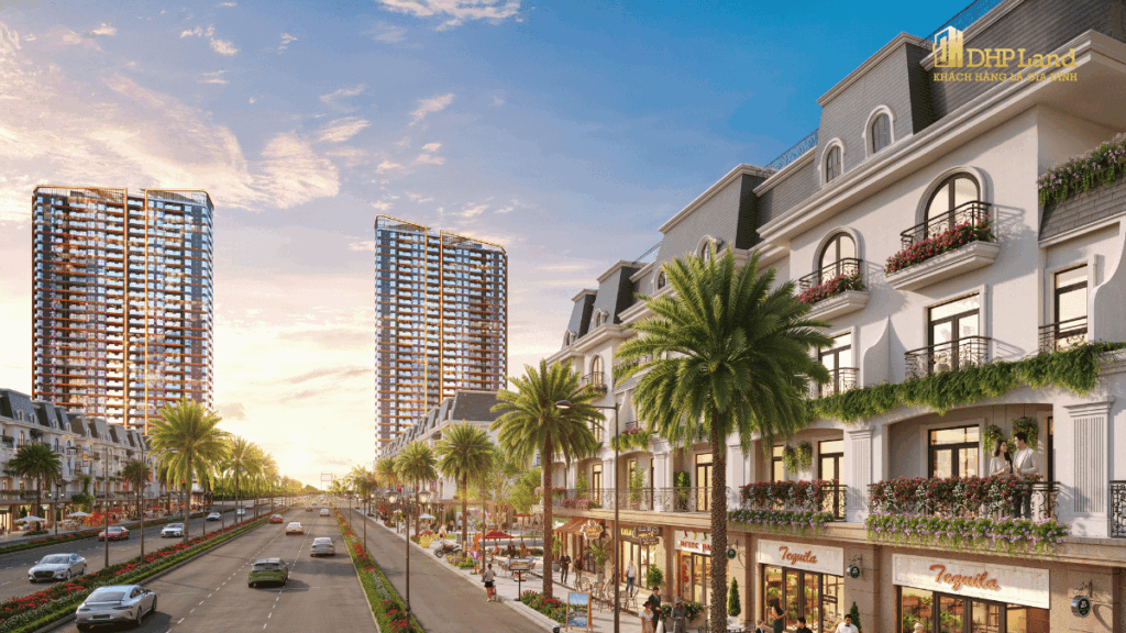 shophouse Phân khu Sky Light, Chung cư Hoàng Huy New City