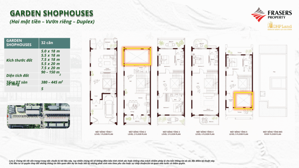 Dự Án An Maison 226 Lê Lai-garden shophouse 3