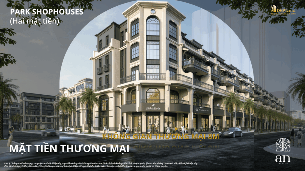 Dự Án An Maison 226 Lê Lai-park shophouse