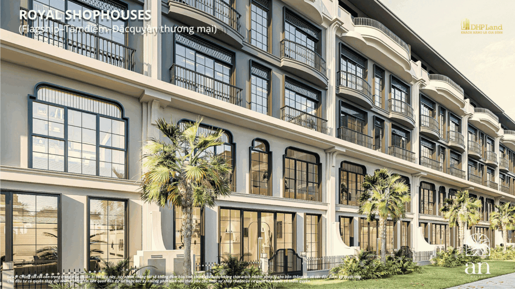 Dự Án An Maison 226 Lê Lai ROYAL SHOPHOUSES 1