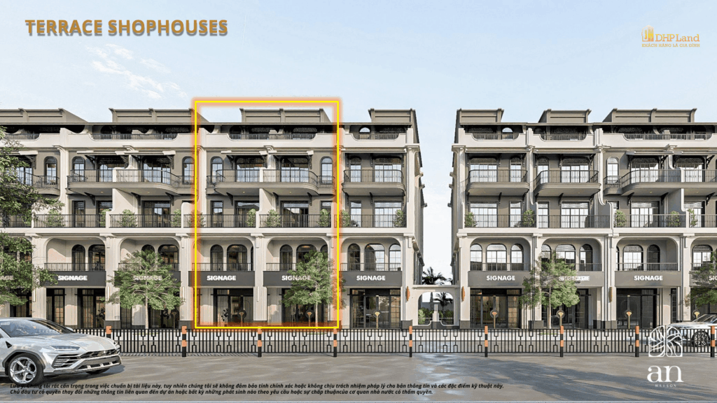 Dự Án An Maison 226 Lê Lai-Terrase shophouse 2