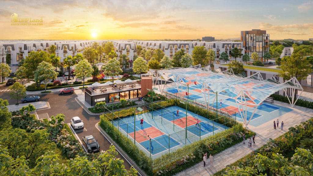 Vlasta Thủy Nguyên | tiện ích sân Pickleball