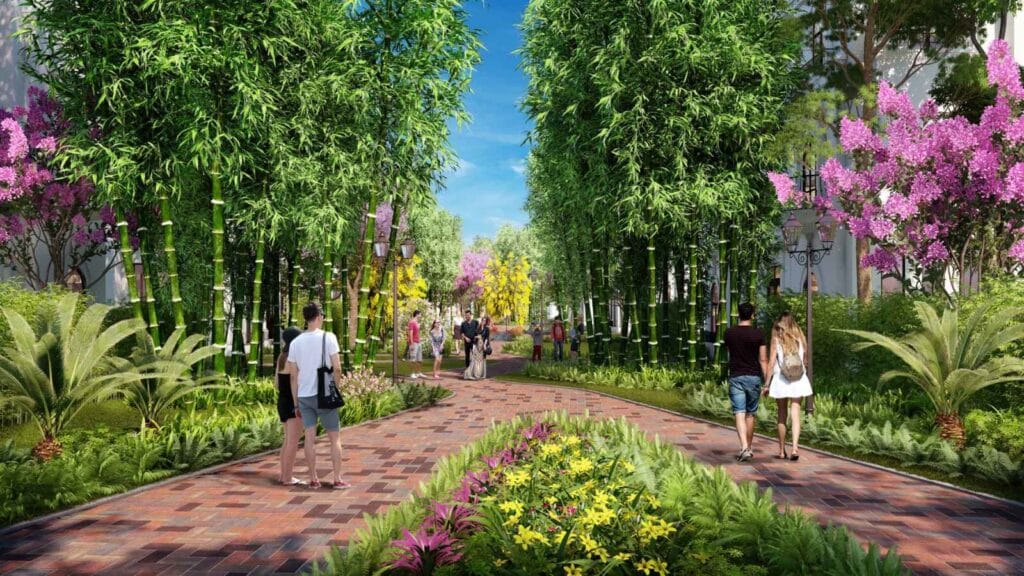 nhà ở xã hội Evergreen Tràng duệ- tiện ích dự án 1