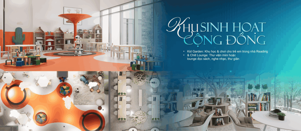 tiện ích The Zenith Hải Phòng khu cộng đồng